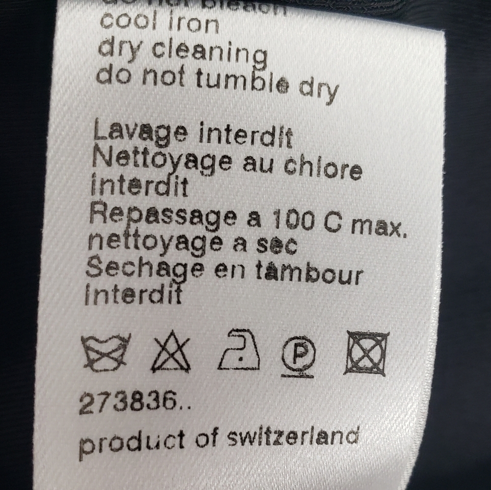 Akris Black Cowl Neck Sheer Pullover Basic Sleeve… - image 8